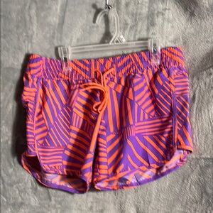 Beachwater Beach shorts women’s‎ med Vibrant Purple and Orange Women's Shorts